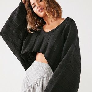 Ribbed Silence and Noise high/low sweater